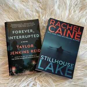 Rachel Caine & Taylor Jenkins Reid Books - Forever Interrupted & Stillhouse Lake